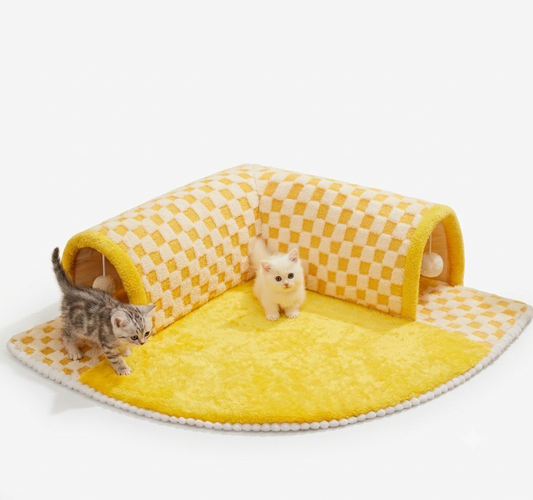 VelkynoPaw™ Cat Tunnel Bed