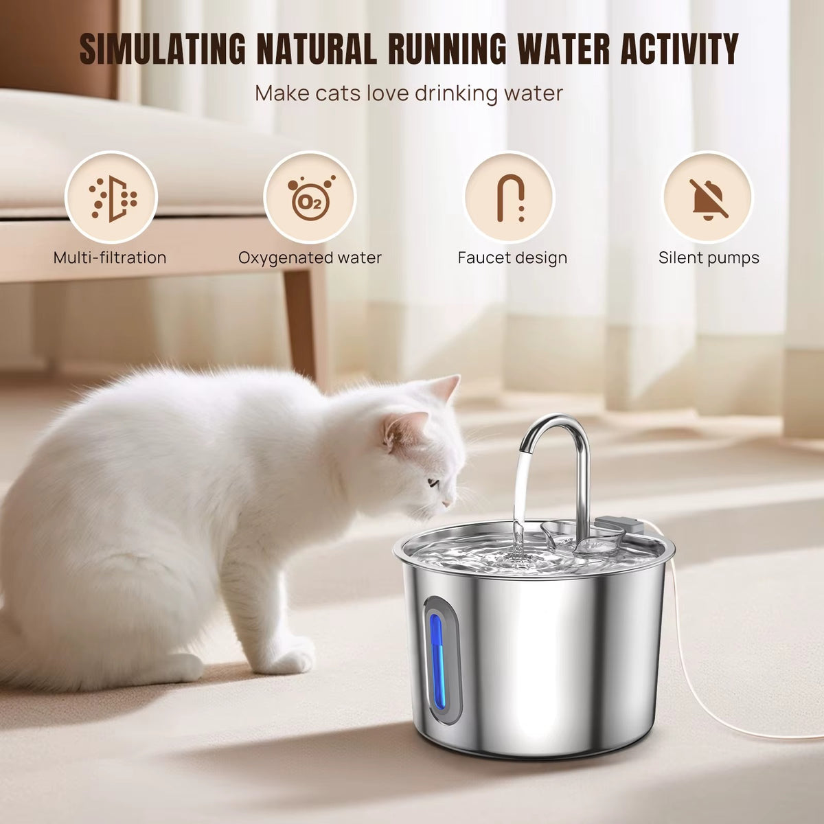 FreshFlow™ Cat Fountain