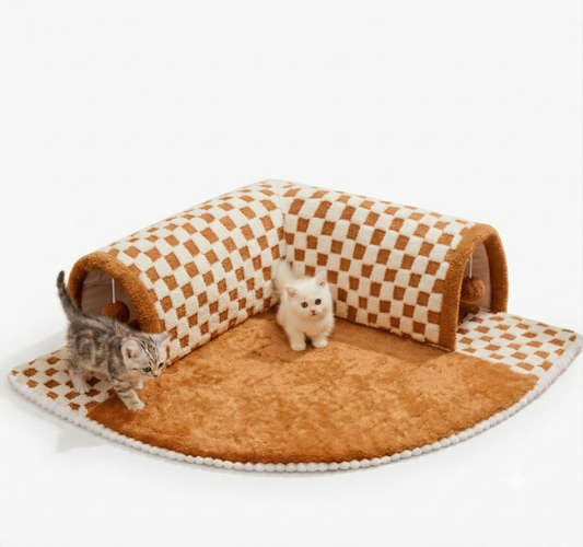 VelkynoPaw™ Cat Tunnel Bed