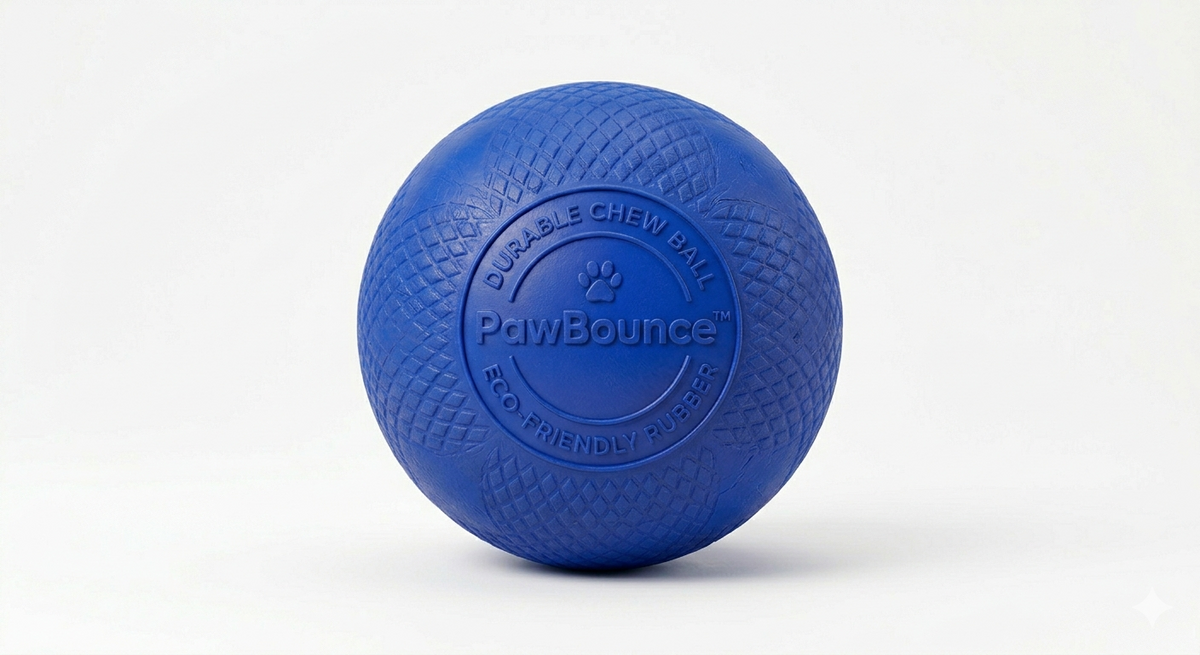 PawBounce™ Dog Chew Ball